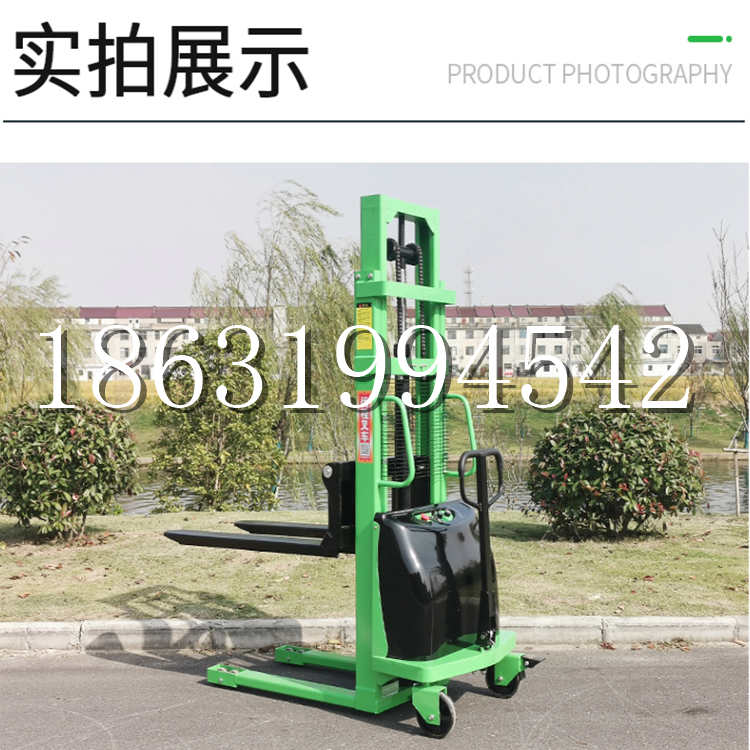 临潼区电动叉车堆高车液压铲车电瓶1吨2吨站驾步行式小型全自动叉车